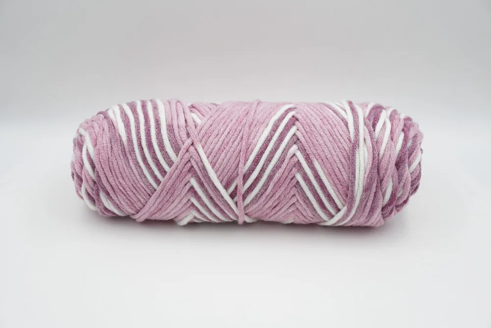 6 pieces Baby Cotton Yarn Natural Soft Milk Thick Yarn For Knitting Wool Crochet Weave Thread Hand Work crochet thread t59