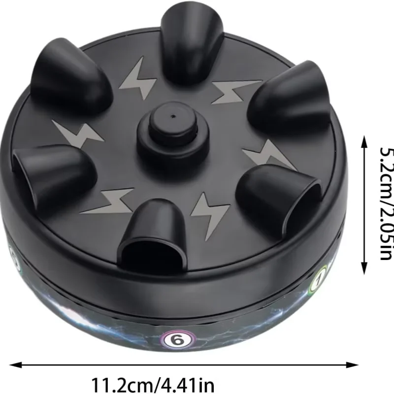 Prank toys Stress relief toys Joke toys Childrens toys Shocking toy Six Finger Lie Detector for Multiplayer Game, Finger Shock Absorber, Stress Relieving Party Game Toys, Prank Creative Toy Gifts