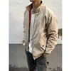 American High Street Retro Harrington Workwear Jacket Spring and Autumn2024New Casual Versatile Stand Collar Jacket 2