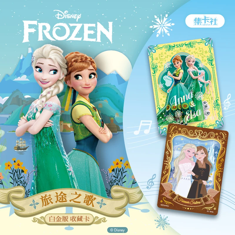 Card.Fun‌ New Disney Authentic Frozen Series Collection Cards Elsa