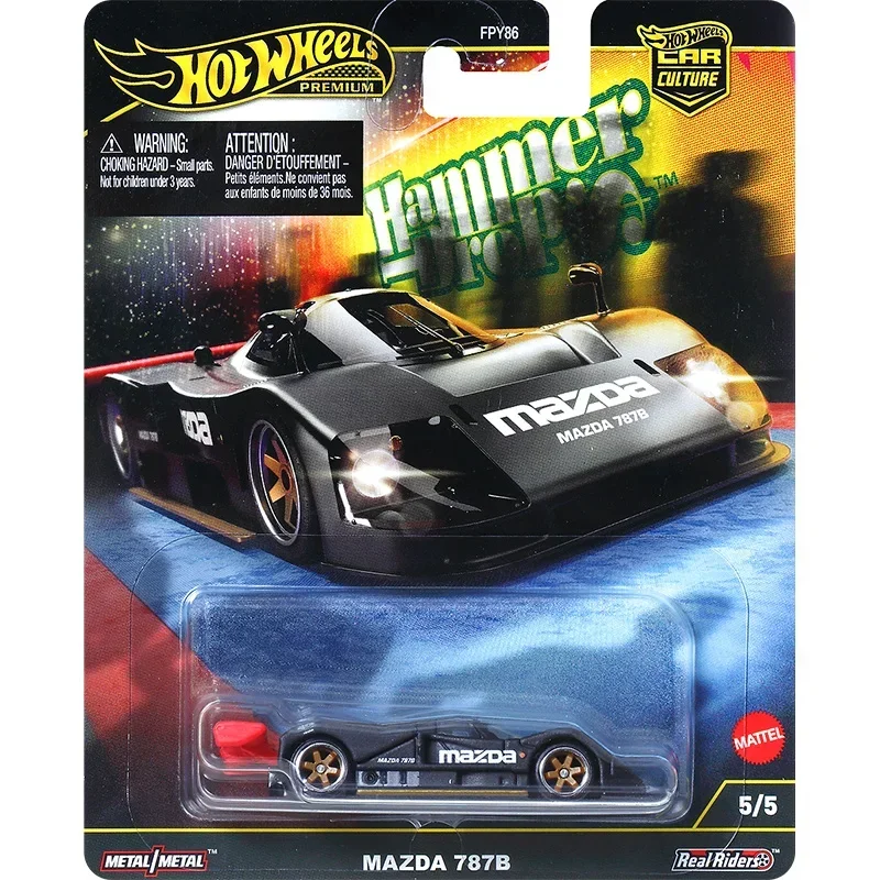 Hot Wheels Premium Car Culture Hammer Drop Mazda 787B RX-7 1/64