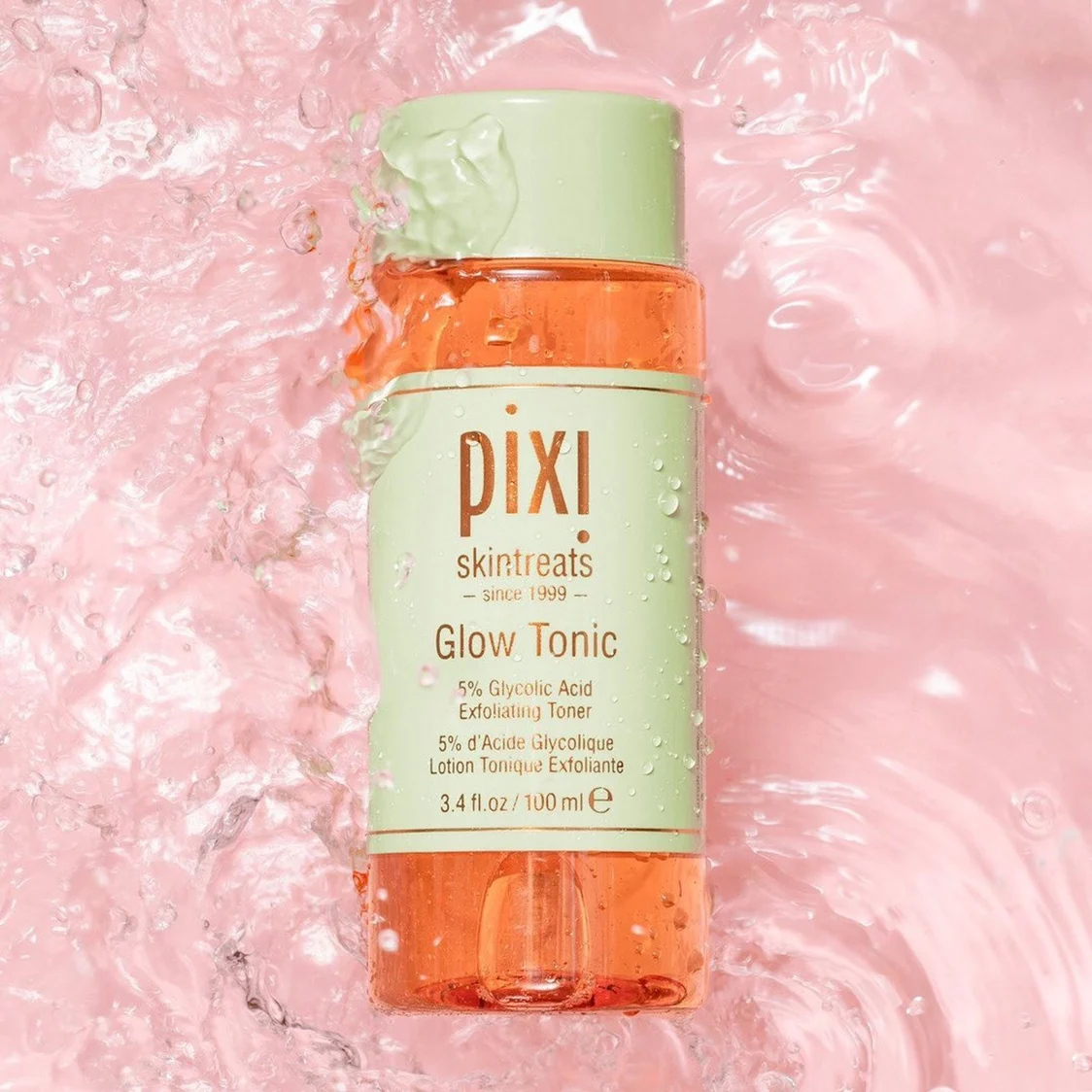 

Pixi 5% Glow Glycolic Acid /Retinol/Collagen/Vitamin C/Clarity AHA + BHA Rose/Milk Toner Acne Treatment Oil-control Skin Care