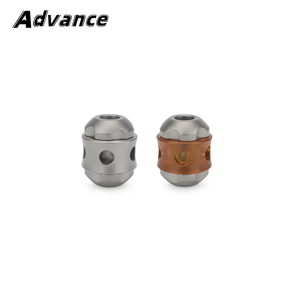 Description Picture 3 of itemTitanium Alloy/Resin Paracord Rope Bead DIY Pendant Flashlight Hanging Keychain Outdoor Tool Accessories