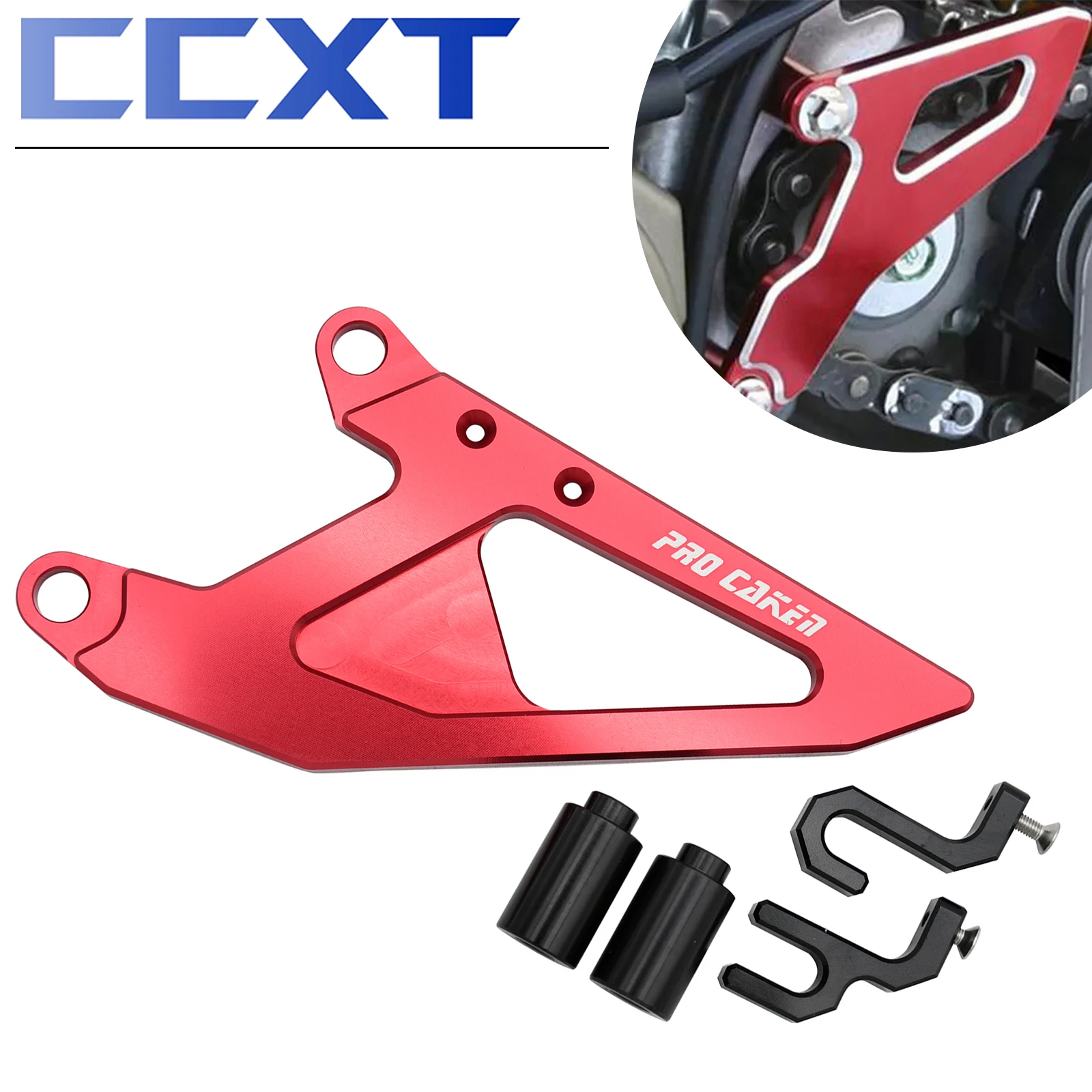 

Алюминиевая передняя Звездочка CNC, защитная цепь для Honda CRF450R CRF250R CRF 450R 250R 2009-2016, универсальные детали для кроссового велосипеда