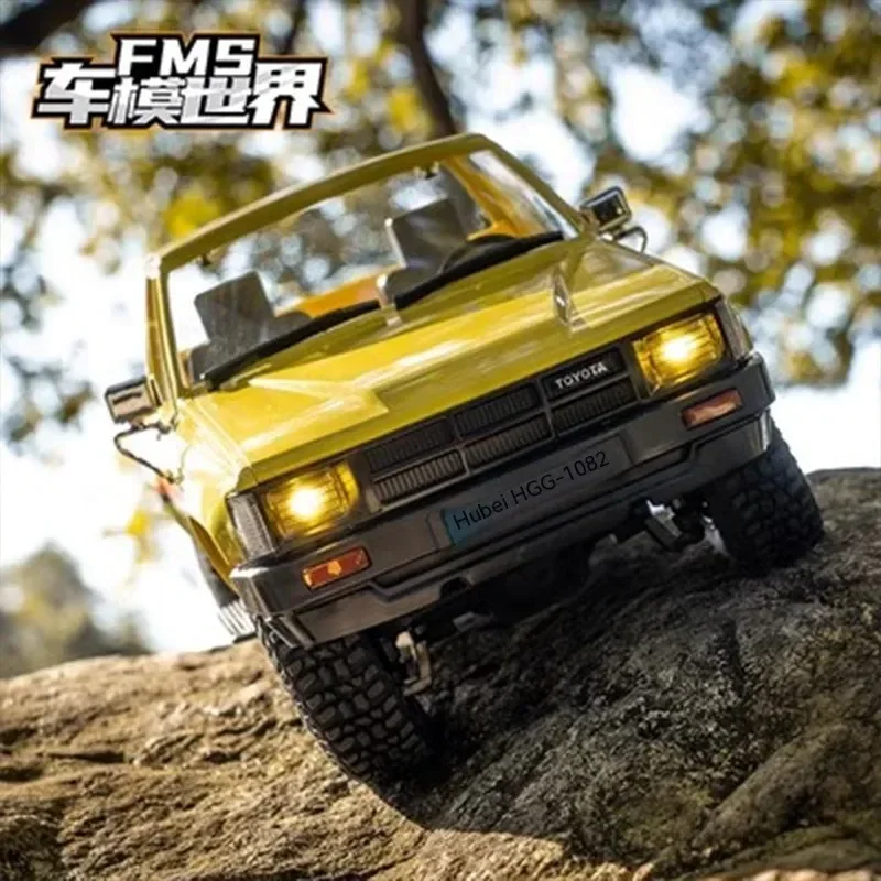 오리지널 Fms1: 18hilux1983 Hdryax 시뮬레이션 리모컨 자동차 모델, 전기 Rc 픽업 트럭 자동차, 어린이 생일 선물 장난감 