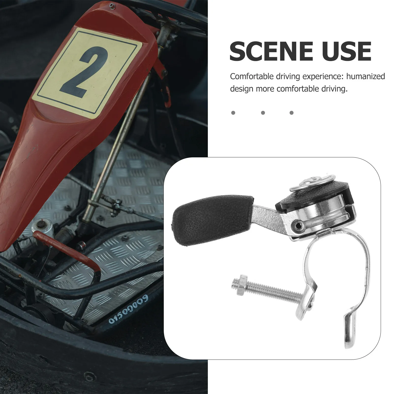 스로틀 스위치 인체공학적 디자인 오프로드 차량용 트로웰 교체 스위치 고카트 엔진용 고성능