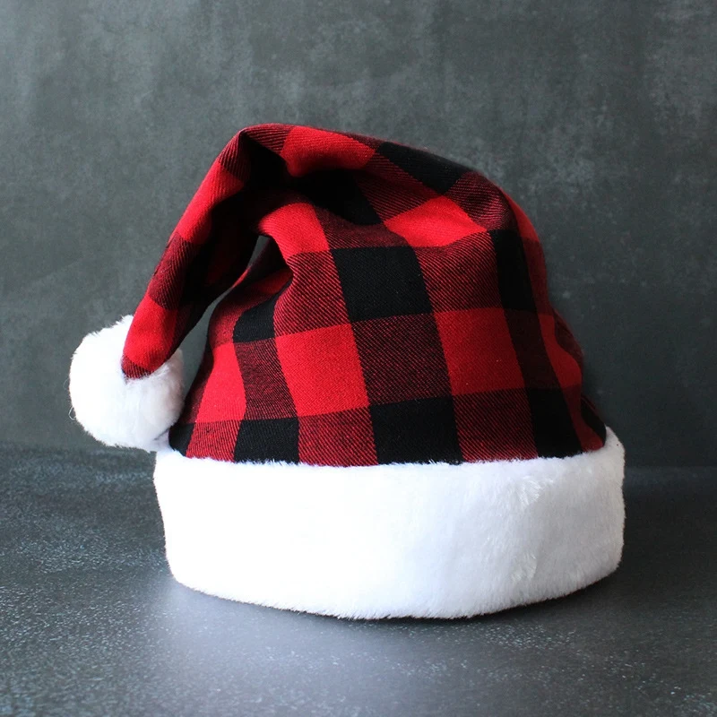 4 Pcs Santa Hat, Unisex Christmas Hat With For Christmas Party B Durable Easy To Use