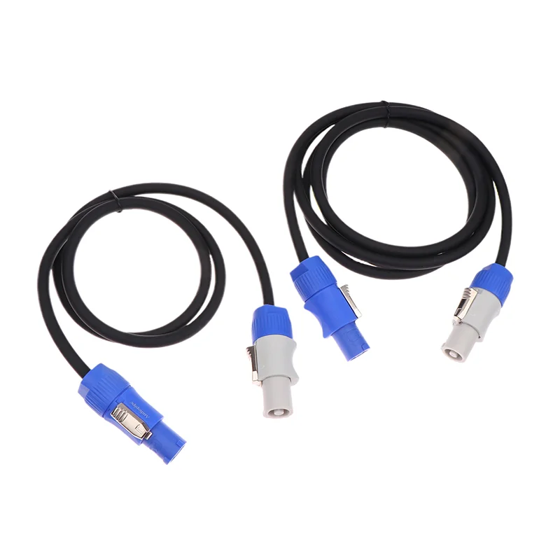 1 Piece Black 3 Core Power Connect Cable PowerCON 3x1.5mm&sup2; Single Phase Extension Cable For Stage Light LED Light Event Show