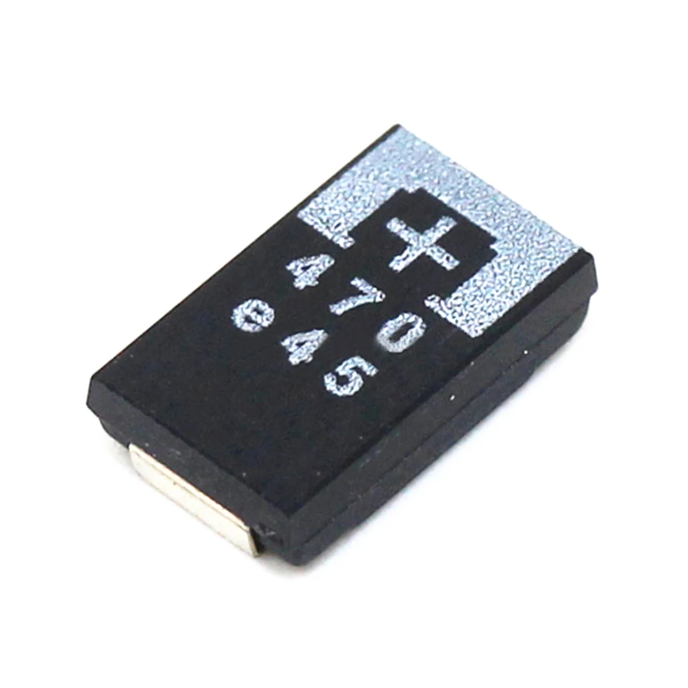 

50PCS SMD Tantalum Polymer capacitors 2R5TPE470M9 2.5V 470UF
