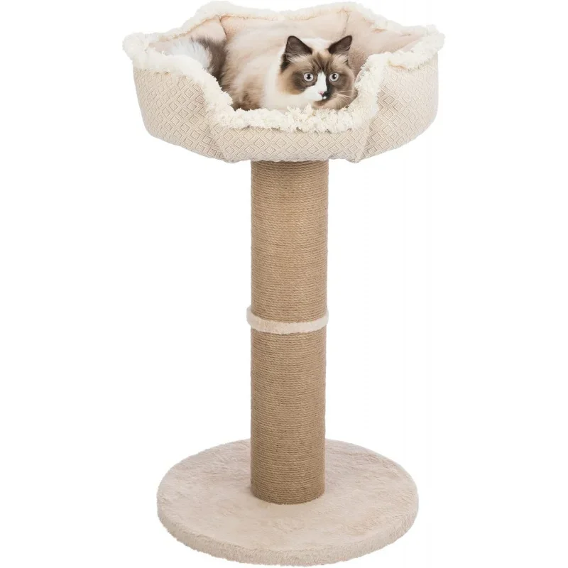TRIXIE Boho Cat Tree Scratching Post Platform Bed