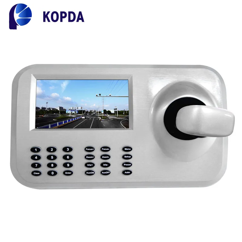 

5 ''светодиодный 3D rs485 Джойстик контроллер для IP PTZ камеры