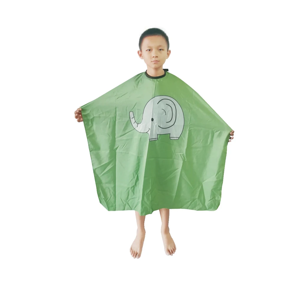 kids Girls Boys Barber Hairdressing Hair Cutting Cape
