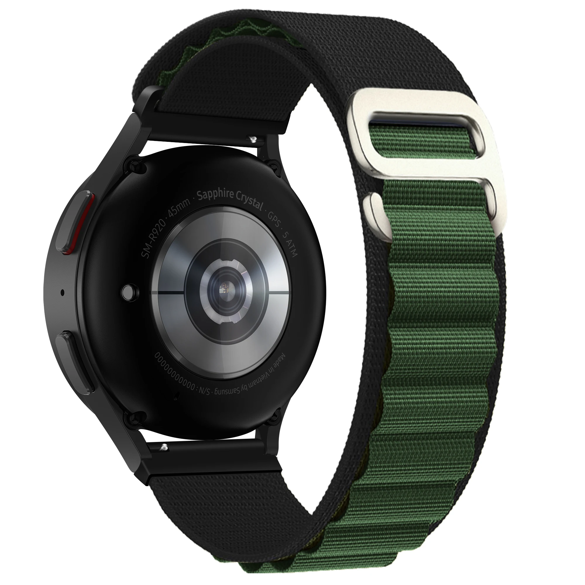Nylon Loop Strap, Soft Sports Band Bracelet, 20mm/22mm Watchband Accessory