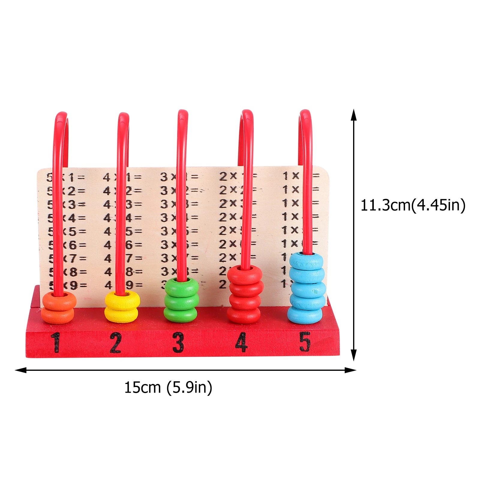 Educational toys math toys Wooden Educational Toys Counting Beads Creative Calculation Game Learning Abacus Computing Frame for Girls Boys