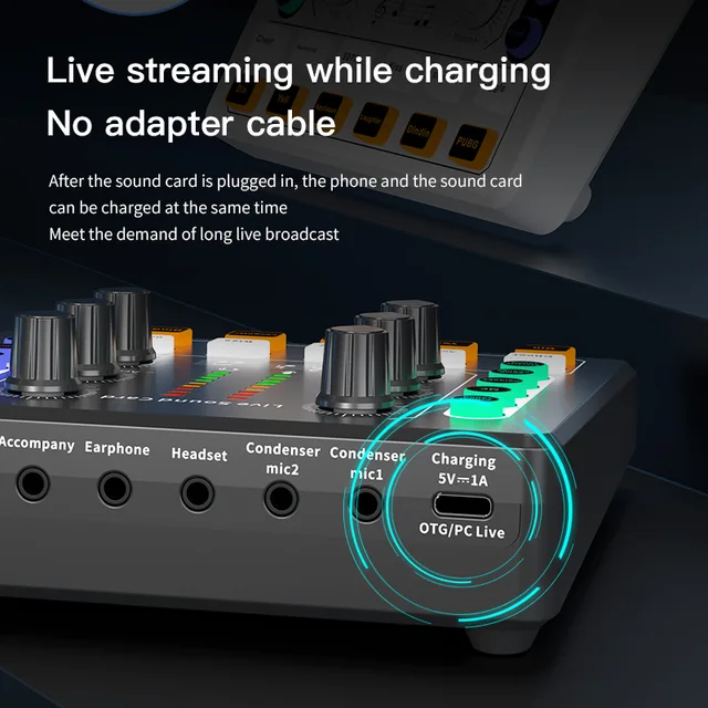 Podcast equipment set, audio interface, with BM-800 condenser microphone, DJ mixer, podcast microphone set for podcast,streaming 3 Podcast equipment set, audio interface, with BM-800 condenser microphone, DJ mixer, podcast microphone set for podcast,streaming 3