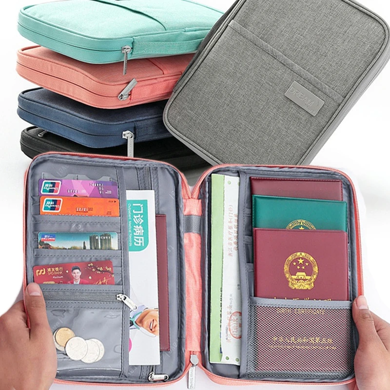 Portable Wallet Family Passport Holder Creative Waterproof Document