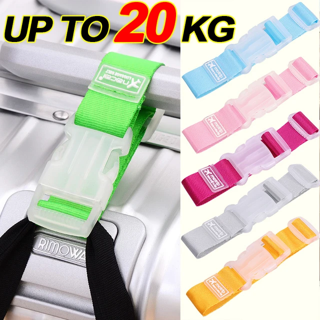 20kg Luggage Hanging Straps Nylon Baggage Adjustable Buckle Straps Suitcase  Bag Straps Belt Lock Hooks Travel Accessories 1pc - AliExpress