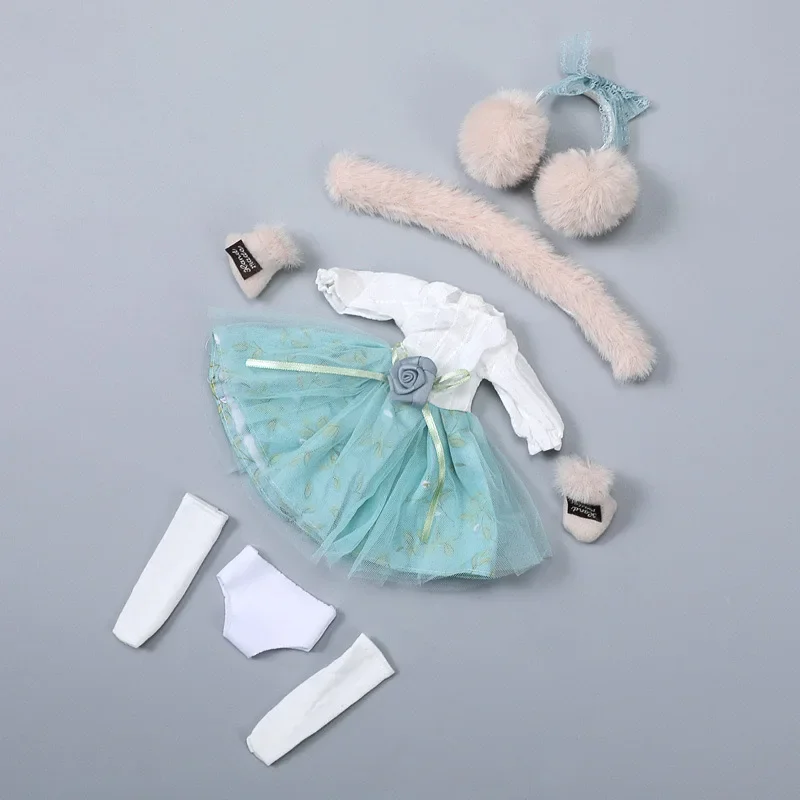 

30 см 1/6 BJD одежда Лолита комплект юбка аксессуары для кукол красивые и изящные кавайные вещи подарок на день рождения для ребенка