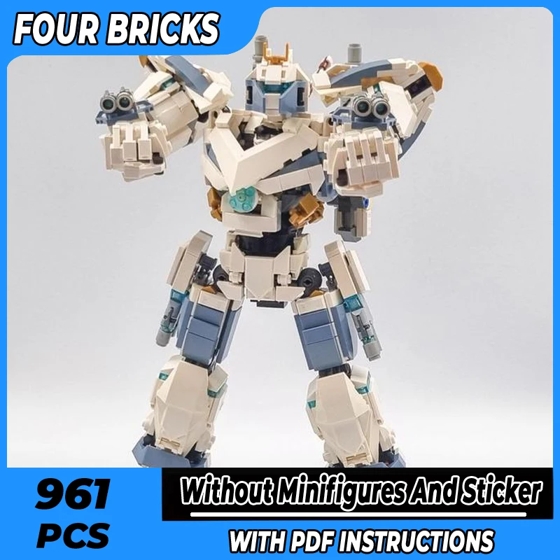 

Moc Building Bricks Famous Weapons Model Remake Titan Mecha Technology Modular Blocks Gifts Toys For Children DIY Sets Assembly