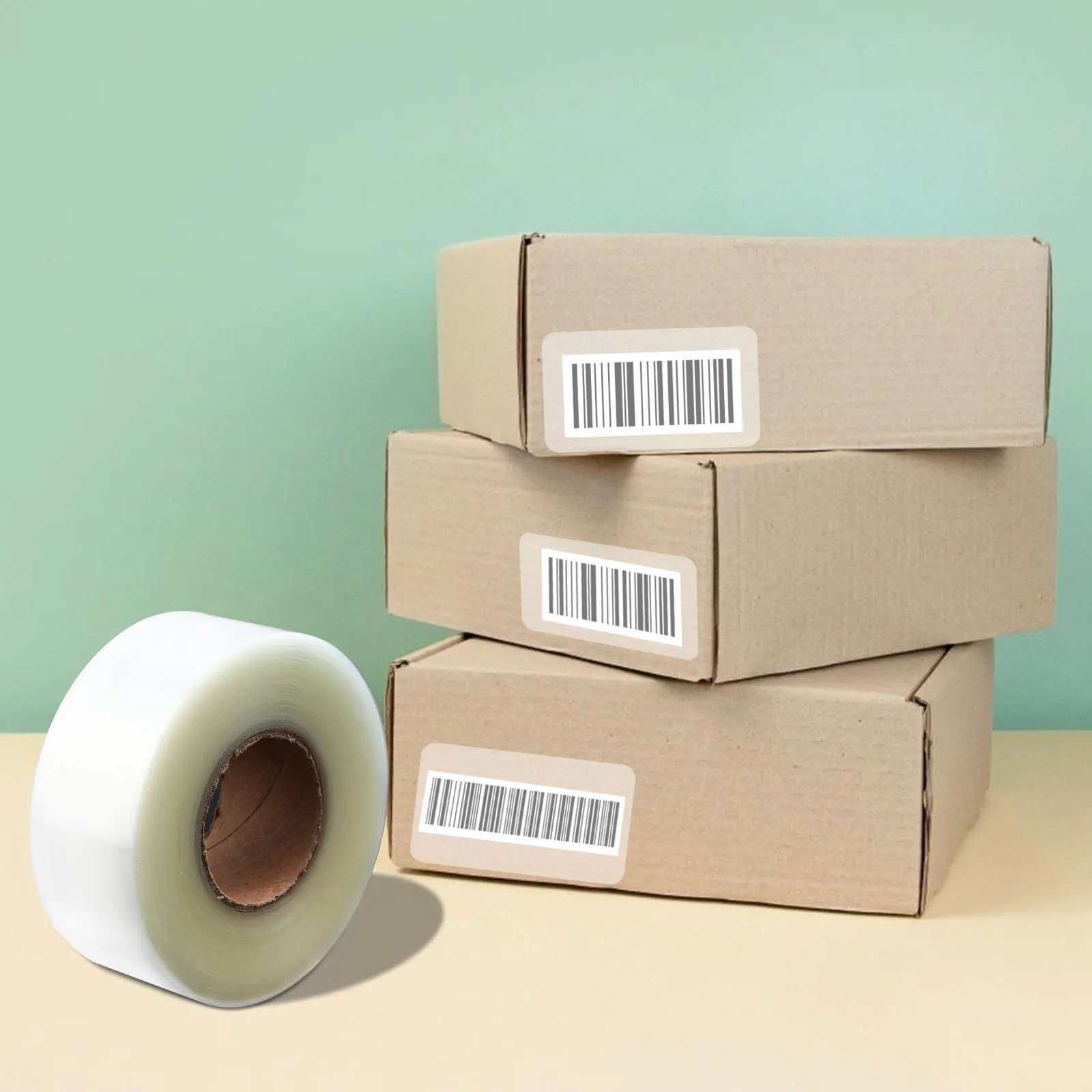 500 Pcs Label Protector Waterproof for Protecting Barcodes and 1PCS markers