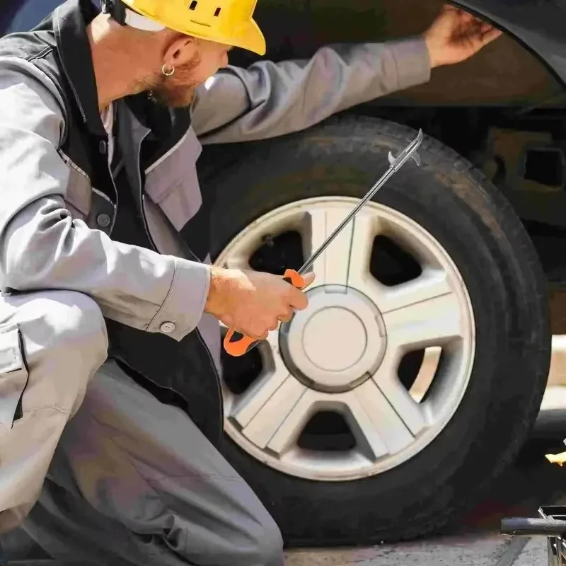 유니버설 타이어 청소용 훅 스크류드라이버 스톤 클리너 액세서리 자동차 타이어 돌 제거 청소 도구 타이어 수리 도구 부품