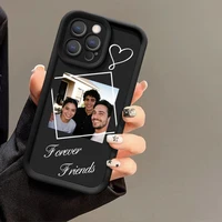 Personalized Custom Photo Custom Name Phone Case for iPhone 17 16 15 14 13 12 11 Pro Max Plus Air Stylish Soft TPU Cover Gift 1