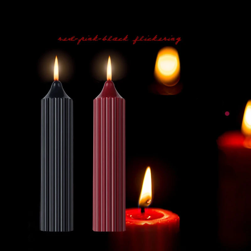 BDSM Paraffin Low Temperature Candle Adult and Female Flirting Dropping Wax Play Accessorie for Couples Game Sex Toy