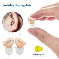 Digital Hearing Aid Invisible Hearing Aids For The Elder Seniors With A10 Battery In The Ear Sound Amplifier Audífonos Ear Aid 1