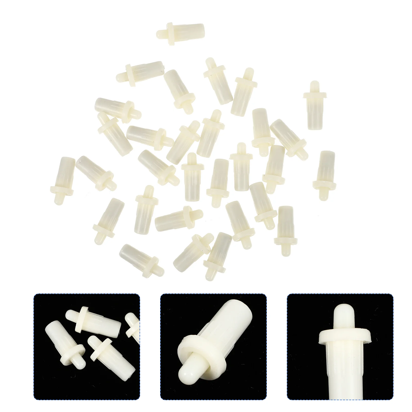 

30 Pcs Blinds Accessories Window Useful Shutter Repair Pin Replacement Plastic Telescopic Repairing