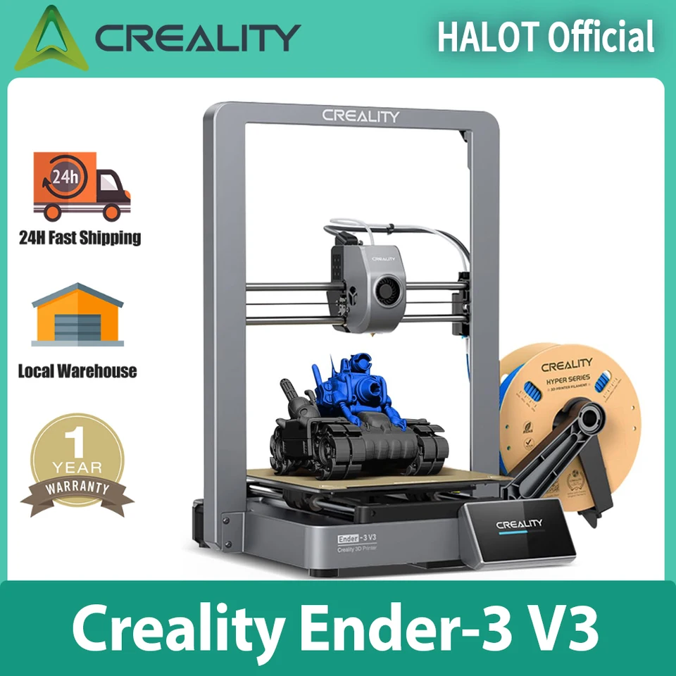 Creality Ender 3 V3 3D Printer with 600mm/s High Printing Speed