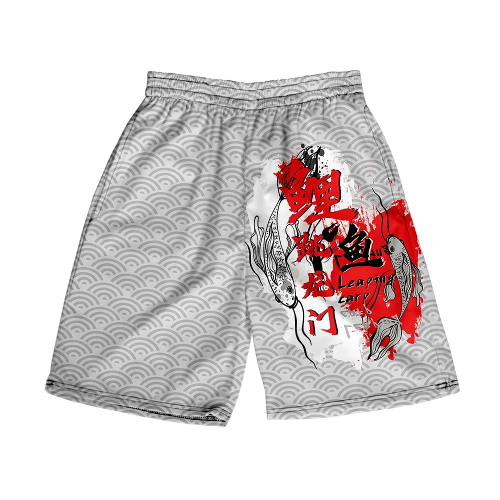 

Пляжные шорты Мужская и женская одежда 3D цифровая печать повседневные шорты модные трендовые штаны для пар 17