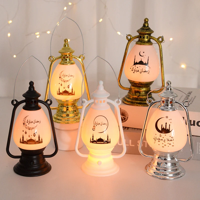 

Eid Mubarak LED Wind Light Lanterns Ramadan Kareem Decoration for Home 2023 Islamic Muslim Party Supplies Ramadan Mubarak Gifts