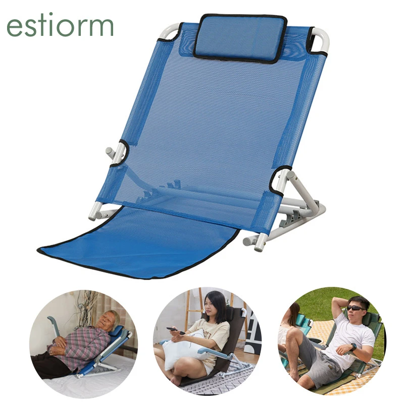 Adjustable Angle Back Rest for Bed Wedge Floor Bed Backrest Support