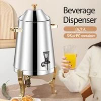 Victore Juice hot Tea Dispenser Beverage urn 13L with heating plate for commercial cold hot juice dispenser 1
