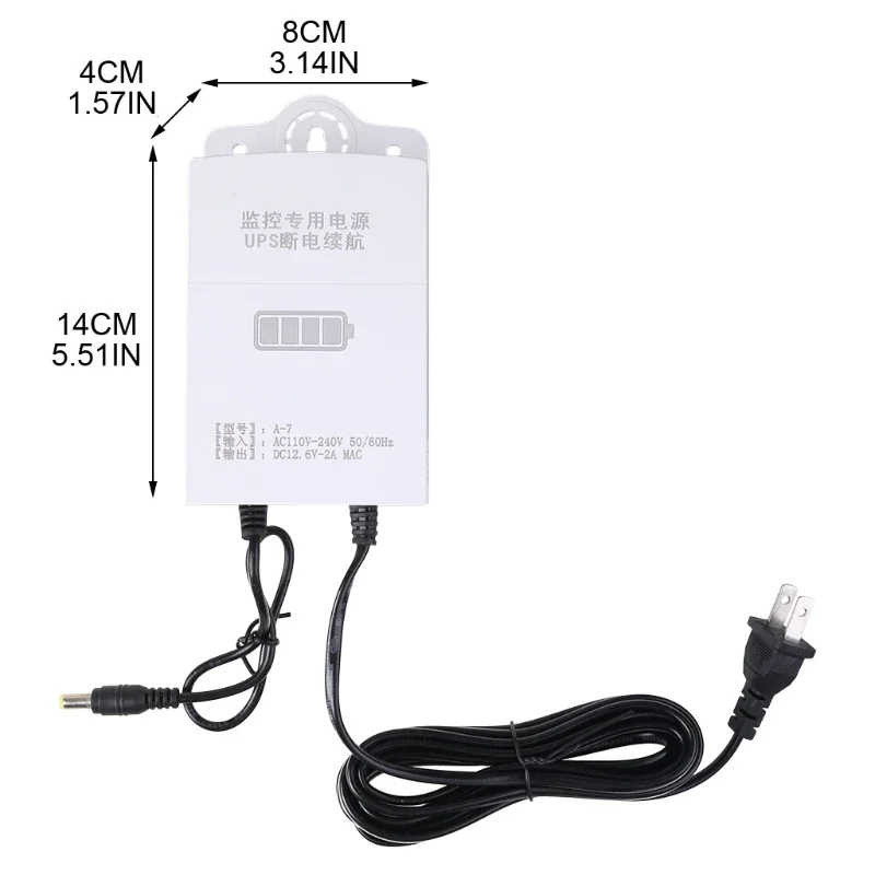Uninterruptible Power Supply Mini Ups Battery Backup Battery Protection Board for Wifi Router Security Camera 12V-2A B85C uninterruptible power supply portable ups mini ups