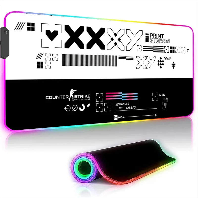CS-GO-Mousepad-para-Gamer-Teclado-RGB-Tapete-LED-Mouse-Mesas-de ...