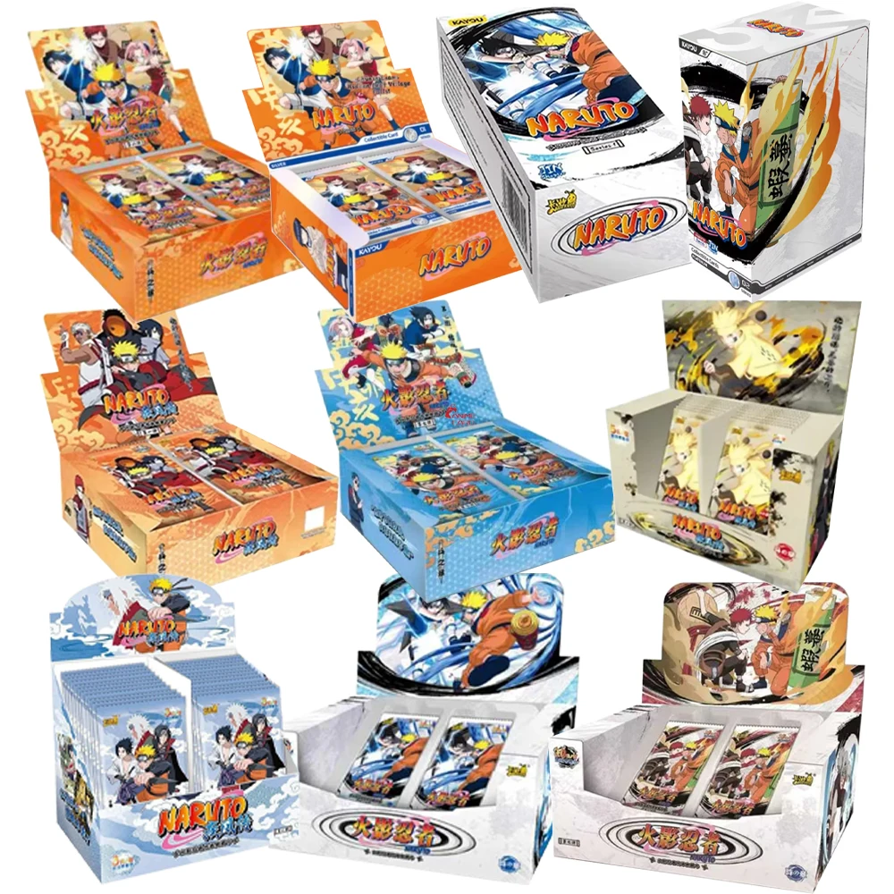 Naruto Card KAYOU Genuine Naruto Card Complete Collection Series Collection Card Fight Chapter Pro Chapter Childrens Toy Game Gift