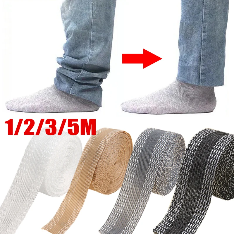 SelfAdhesive Tape for Trousers Legs Edge Shortening Sewing Tools Tape Paste Hemming Iron on
