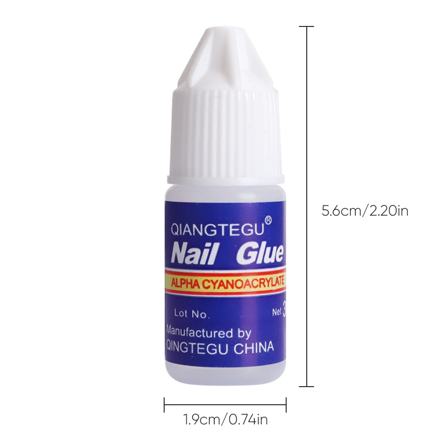 Nail Gel Strong Adhesive Quick Drying UV Adhesive for Fake Nails DIY Press on Nails Detachable Nail Art Tool 5pcs nail glue