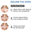 500/300/100pcs Breath Nasal Strips Right Way Stop Snoring Anti Snore Nose Strip Easier Better Breathing Good Sleeping Patches 3