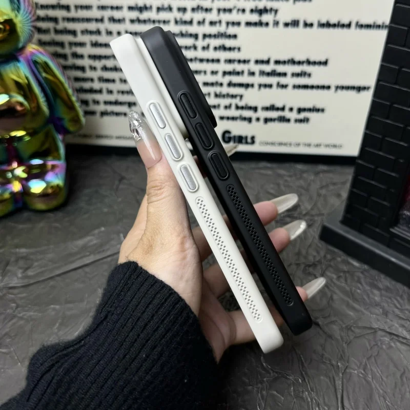 Luxury Heat-Dissipating Magnetic Wireless Charging Case - Shockproof Candy Design