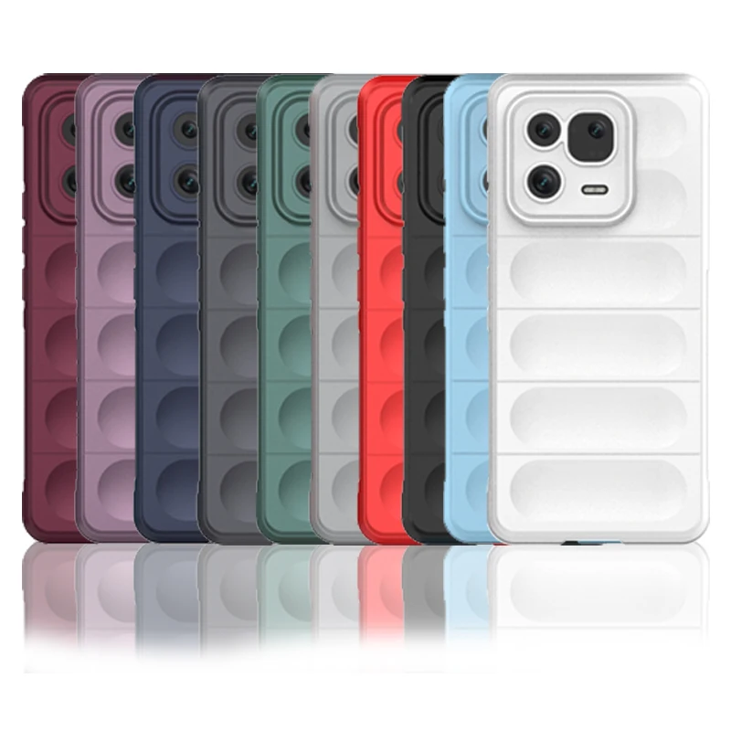 

For Mi 13 Pro Case Cover Xiaomi Mi 13 Pro Capas Phone Back Bumper Shockproof Lens Protective Soft TPU For Fundas Mi 13 Pro Coque