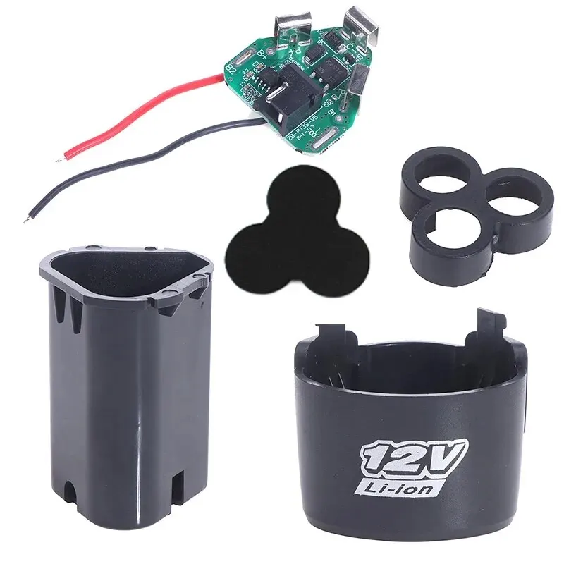 Lithium battery case 12V 10.8V Li-ion for Lomvum DeYun ZhiPu etc
