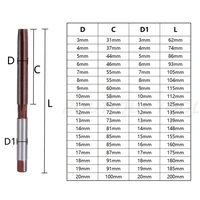 Hand Reamer D2-20mm 2.5/3.5/4.5/5.5/6.5/7.5/8.5mm 5/7/10/17pcs CNC Tool Precision H8 Straight-shank Metal Expansion Reamers 2