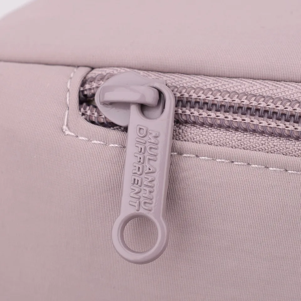 Stylish waterproof nylon waist bag for women, perfect for travel and daily use, with free shipping to Singapore