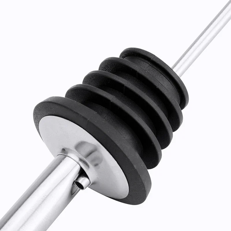 Фото UPORS винные Pourer 2/3 шт из нержавеющей стали спиртовые напитки Spouts бутылка диспенсер бутылка для вина пробка с крышкой винные аксессуары №2