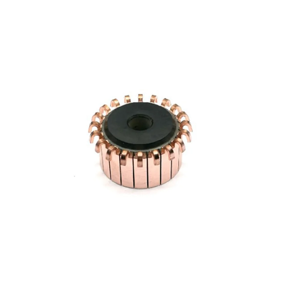 

Car Commutator Motor Commutator Car Repair Shop 20P Teeth 8x30x17.5（17.5）Mm Copper Hook Type Copper Tone/Black