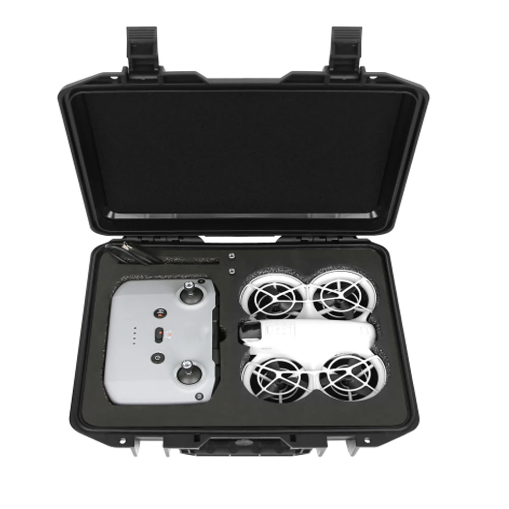 Explosion-Proof Box for DJI NEO Storage Bag with Non-Slip Handle Travel Portable Handbag EVA Hard Shell Bag Drone Accessories