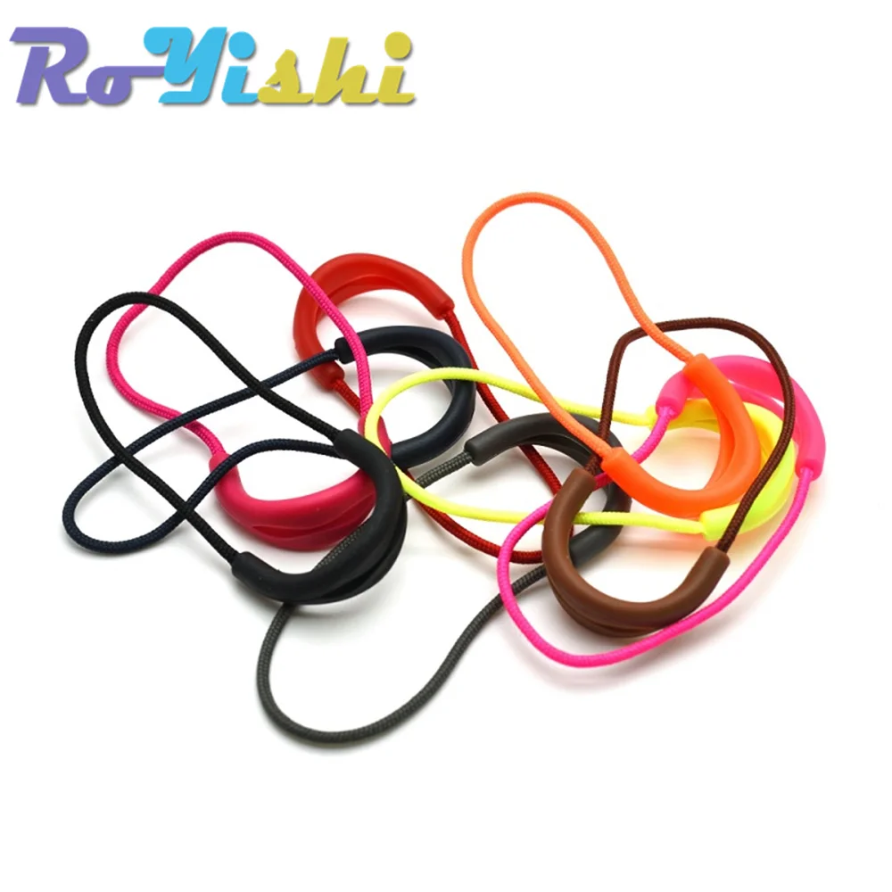 Zipper Pullers 10 Pcs Pack Mix Color U Shape Cord