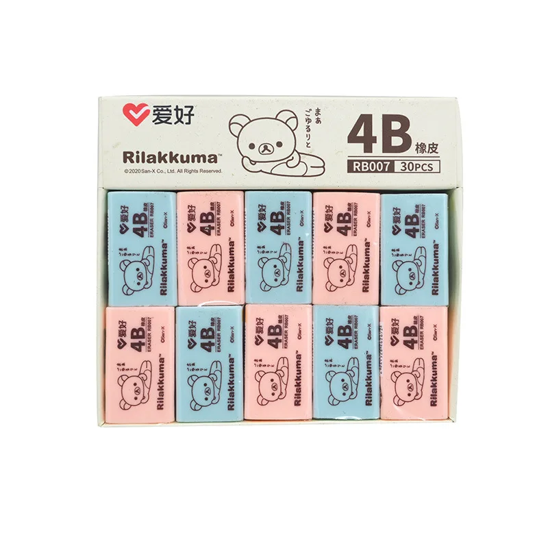 부드러운 고무 지우개 문구, 사무실 학교 교정 용품, 어린이 지우개 연필 세트, 선물 2B 4B, 5 개, 8 개
